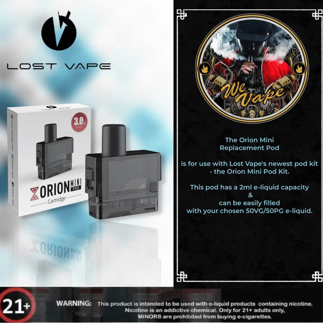 Orion Mini Replacement Pod By Lost Vape - We Vape