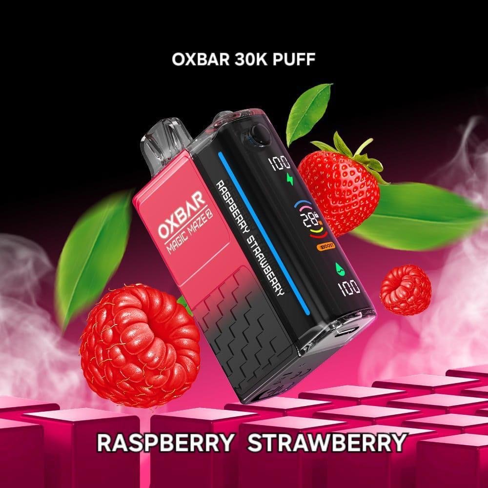 Oxbar Magic Maze V2 – 30,000 Puffs Rechargeable Disposable Vape with LED Display & Dual Mesh Coil - We Vape