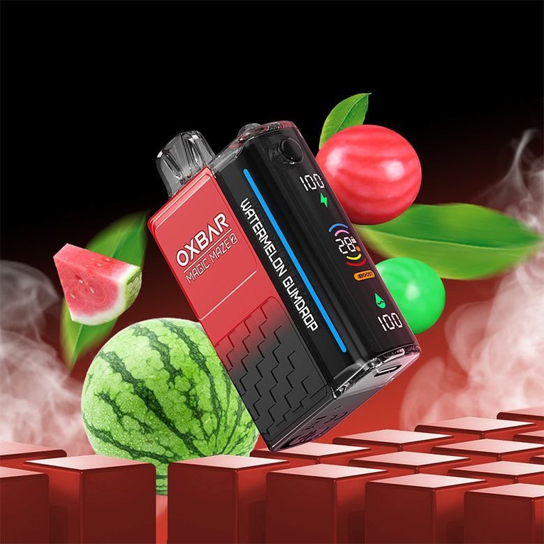 Oxbar Magic Maze V2 – 30,000 Puffs Rechargeable Disposable Vape with LED Display & Dual Mesh Coil - We Vape