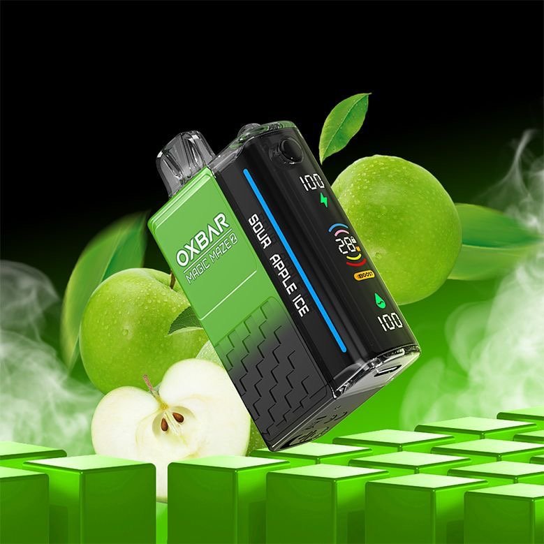 Oxbar Magic Maze V2 – 30,000 Puffs Rechargeable Disposable Vape with LED Display & Dual Mesh Coil - We Vape