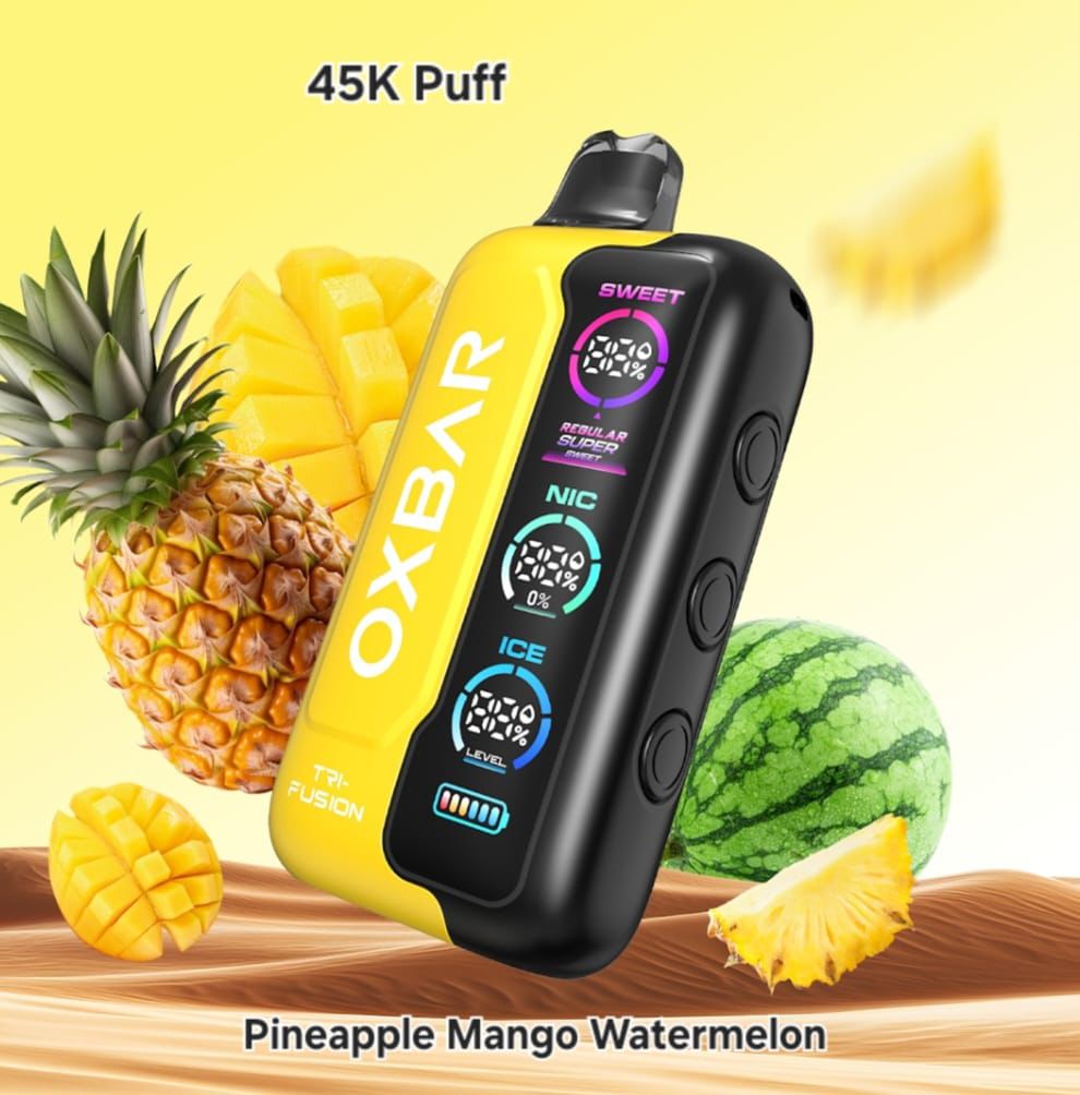OXBAR TRI - Fusion 45000 Puffs Disposable Vape Kit - We Vape