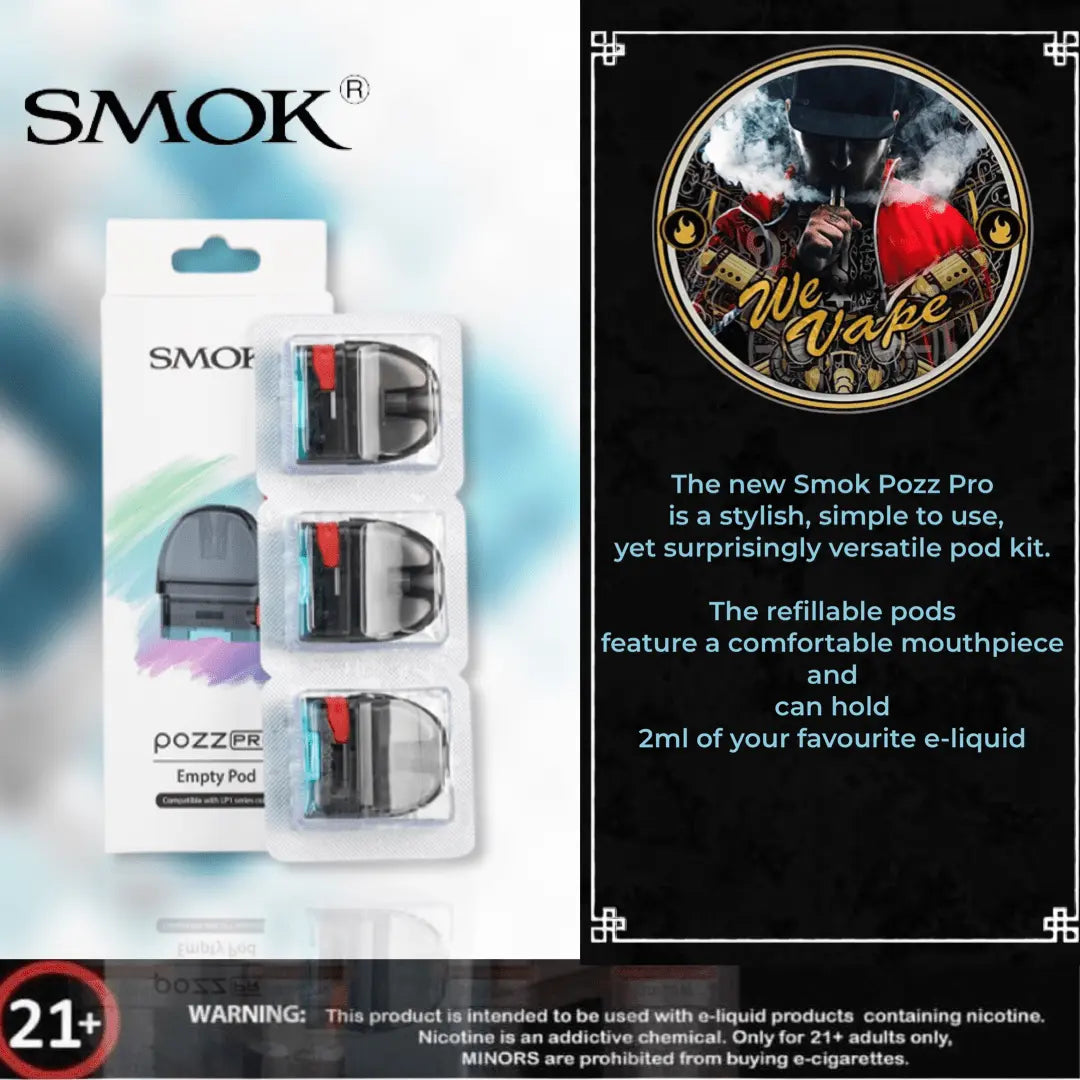Pozz Pro Replacement Pod By Smok ( ON SALE !!!) - We Vape