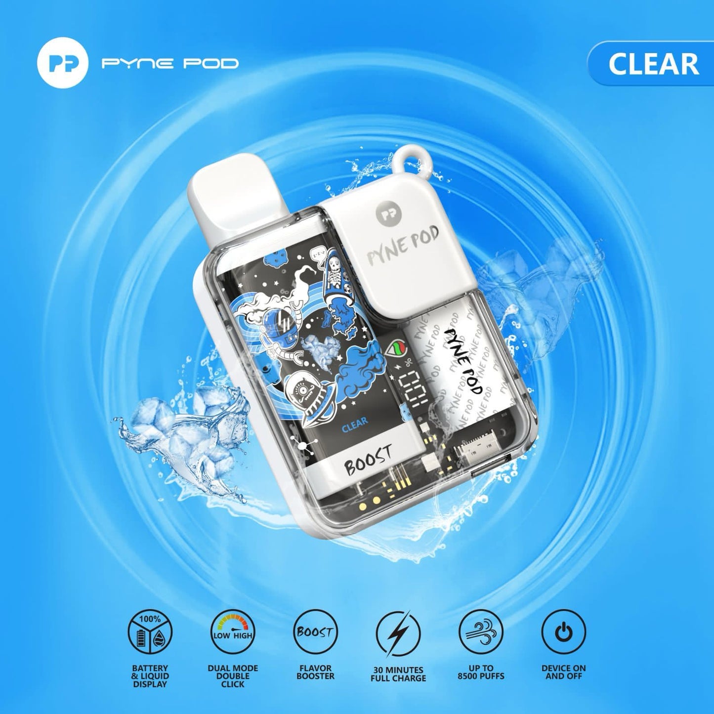 Pyne Pod 8500 Puffs Disposable Vape - We Vape