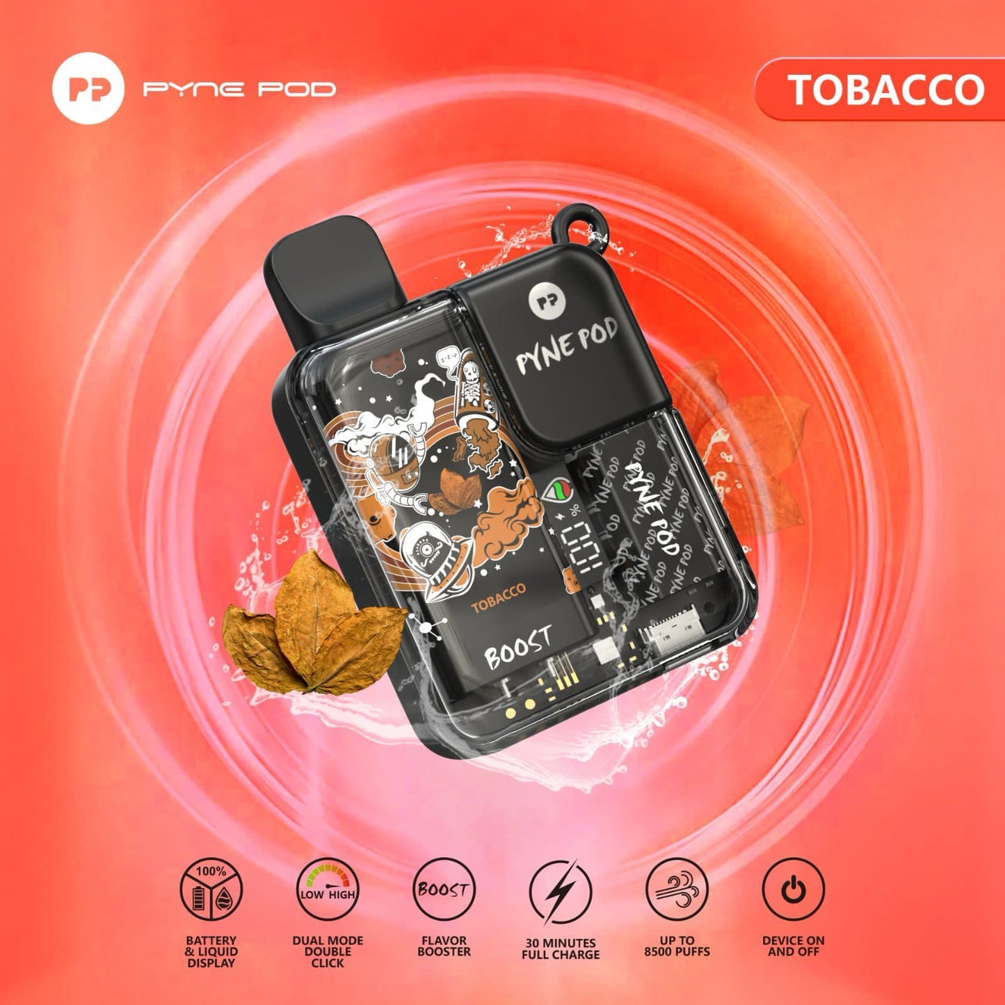 Pyne Pod 8500 Puffs Disposable Vape - We Vape