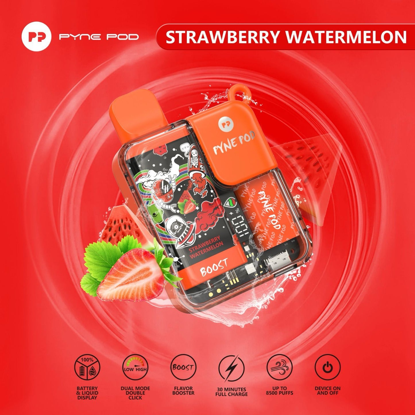 Pyne Pod 8500 Puffs Disposable Vape - We Vape