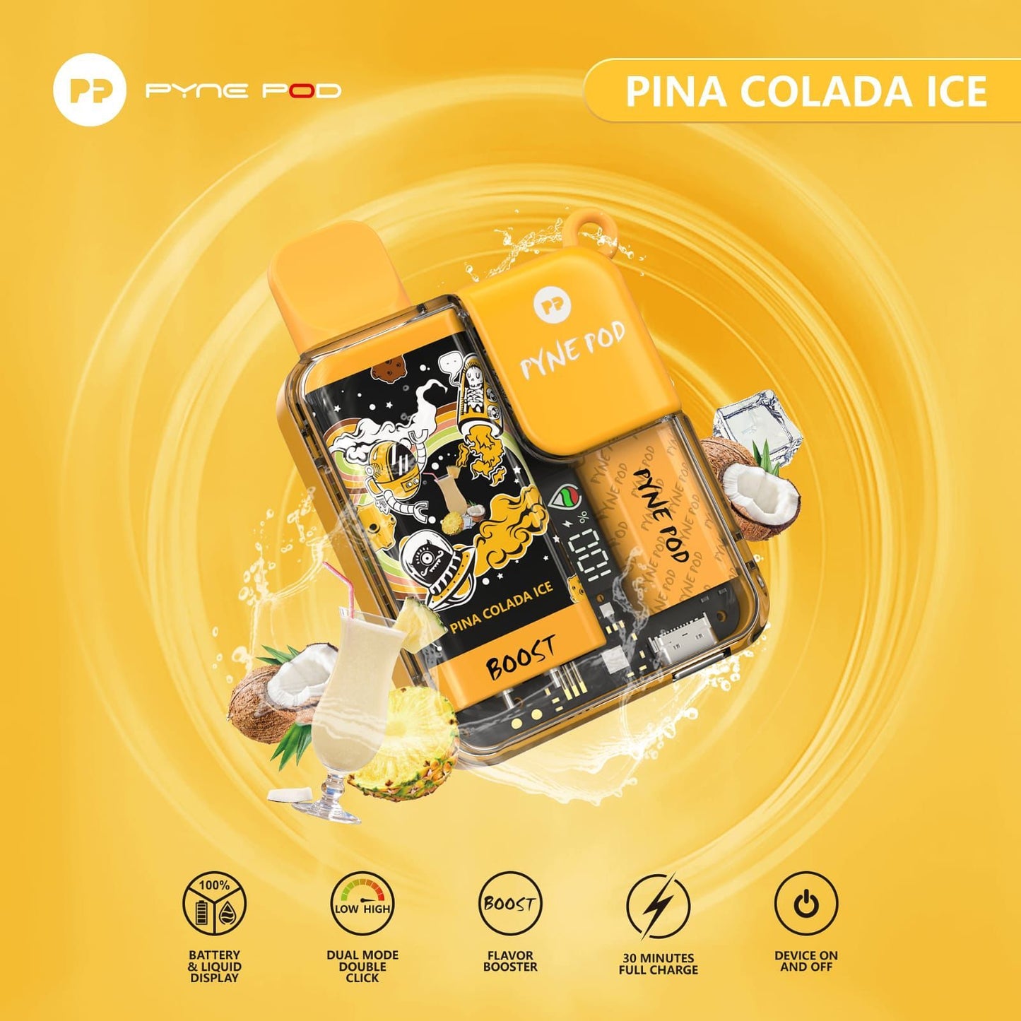 Pyne Pod 8500 Puffs Disposable Vape - We Vape