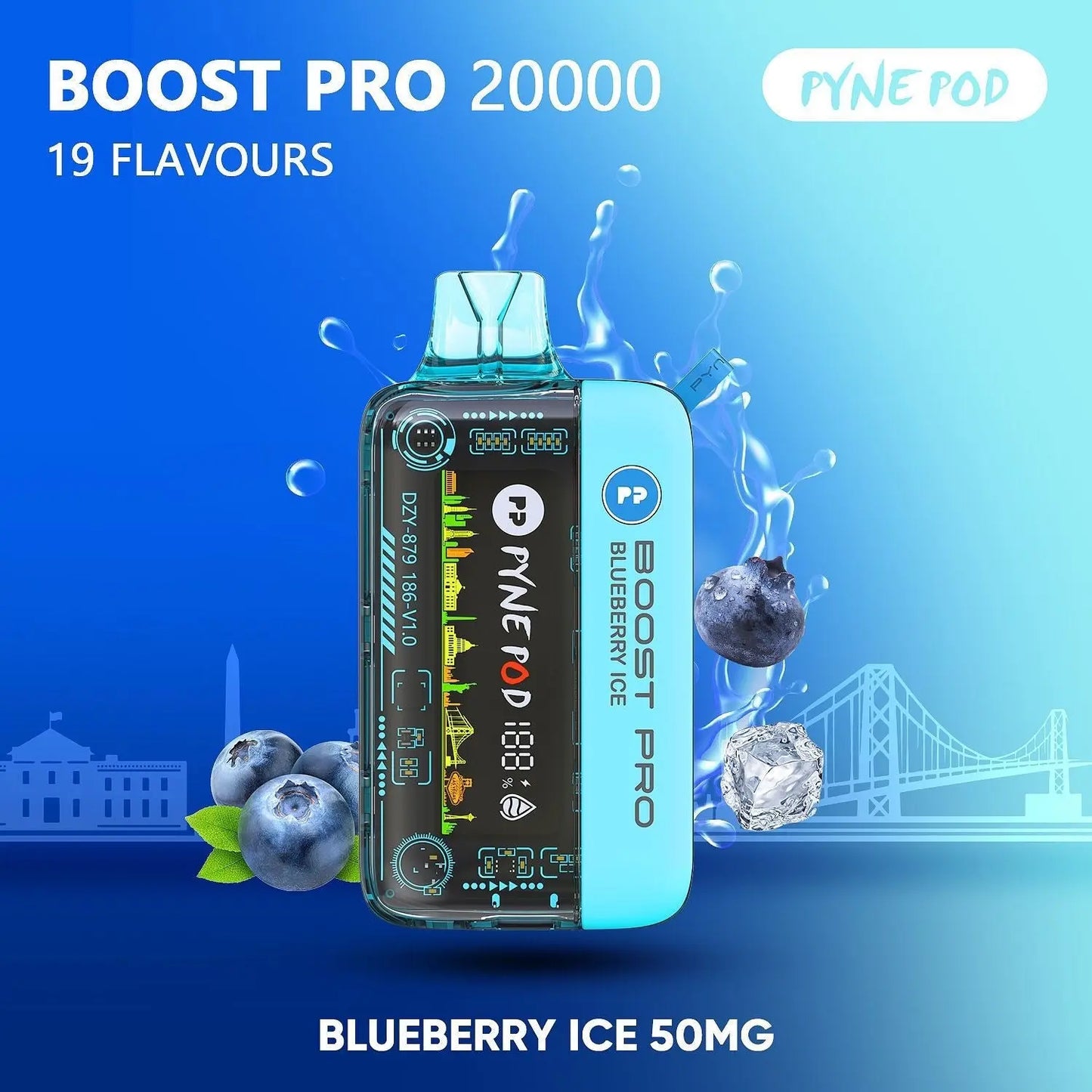 Pyne Pod - Boost Pro 20000 Disposable Pod - 50MG - We Vape