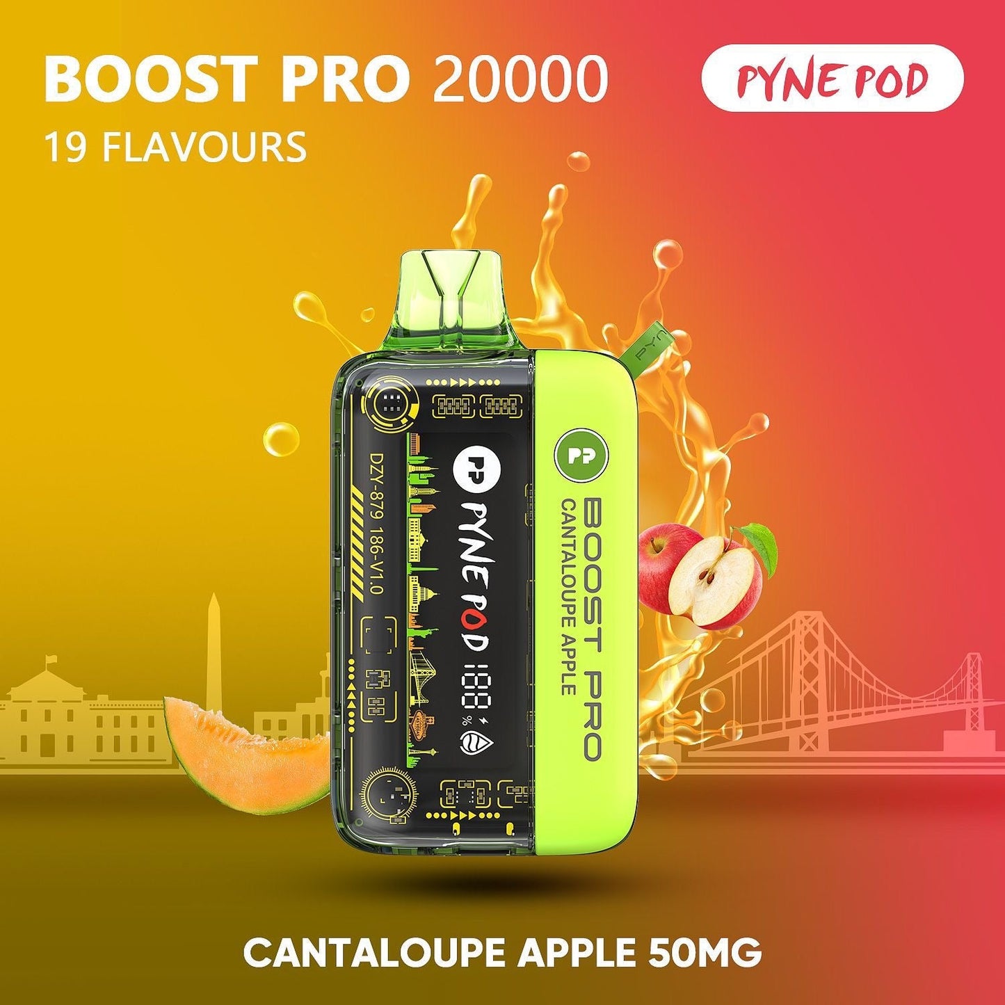 Pyne Pod - Boost Pro 20000 Disposable Pod - 50MG - We Vape