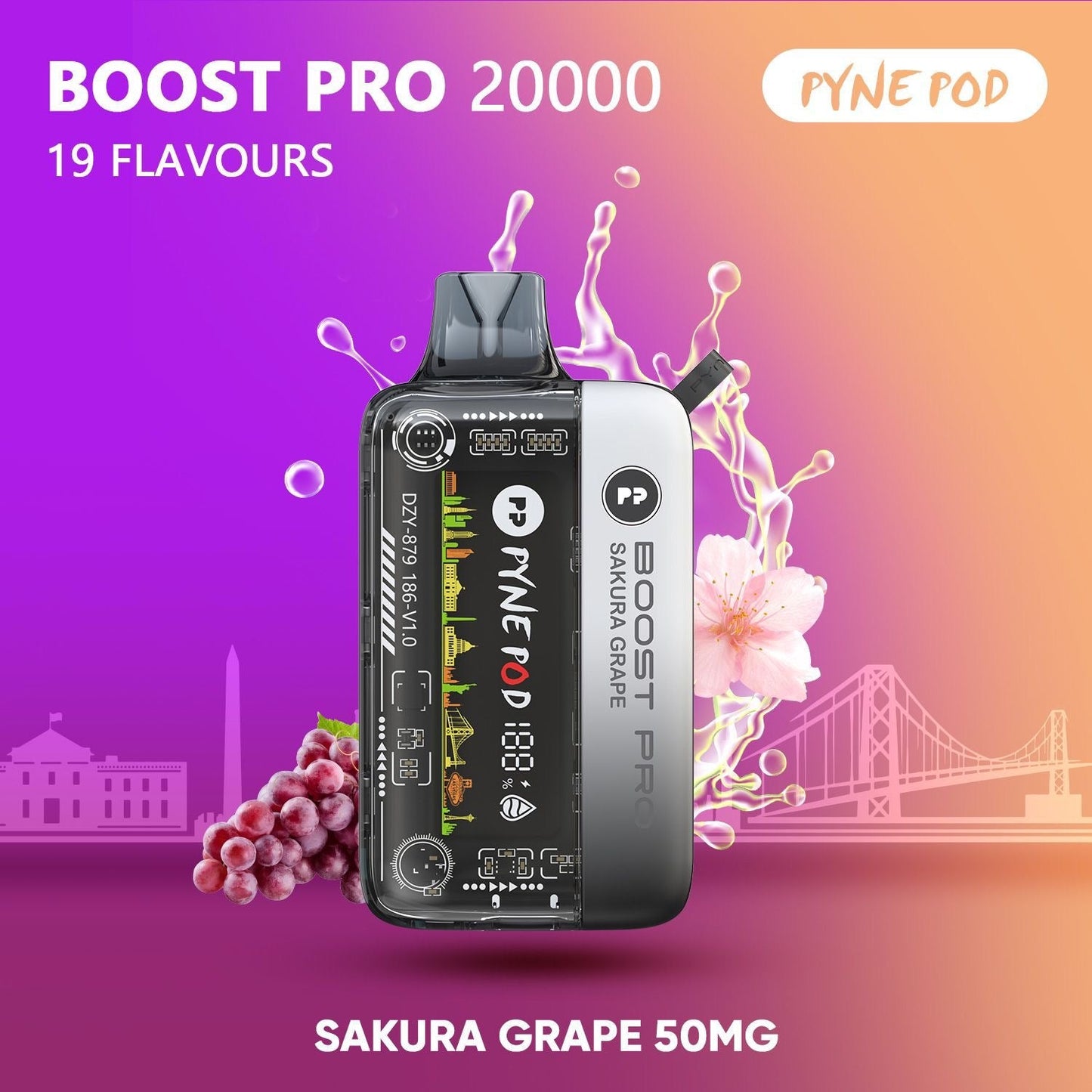 Pyne Pod - Boost Pro 20000 Disposable Pod - 50MG - We Vape