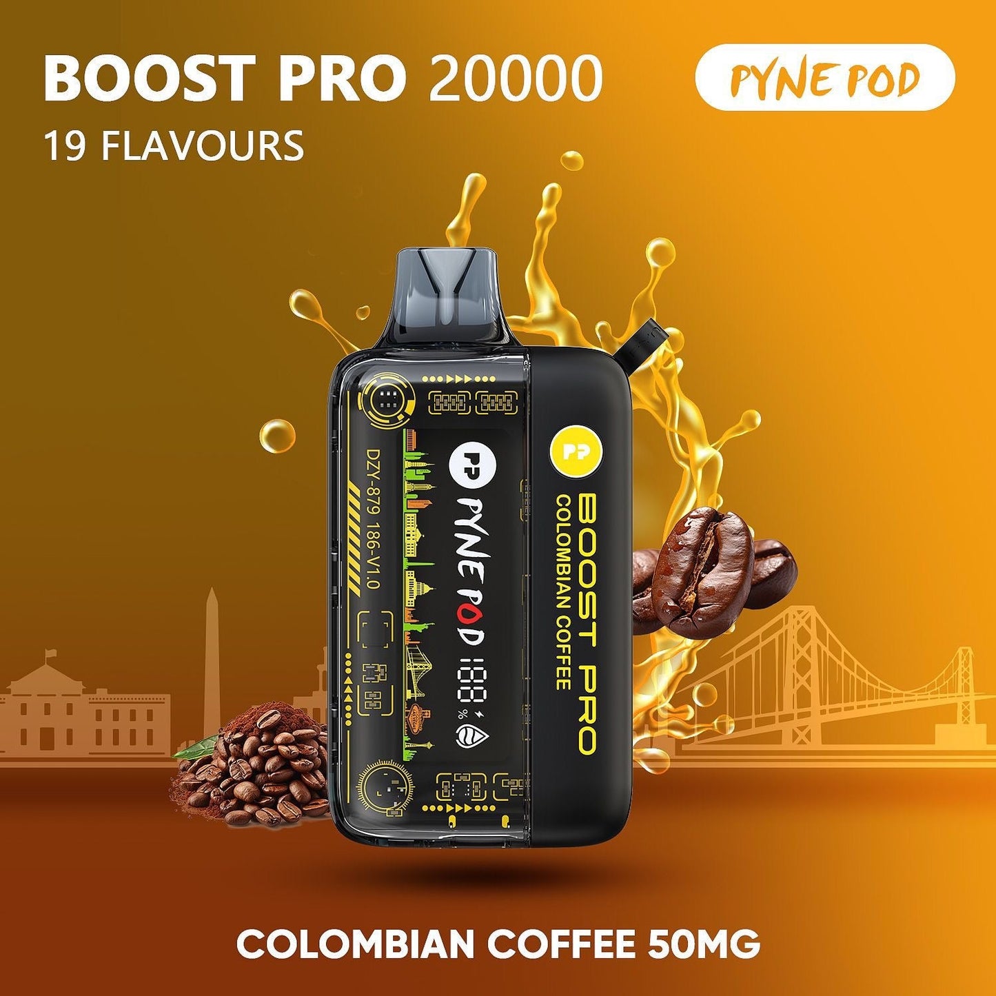 Pyne Pod - Boost Pro 20000 Disposable Pod - 50MG - We Vape