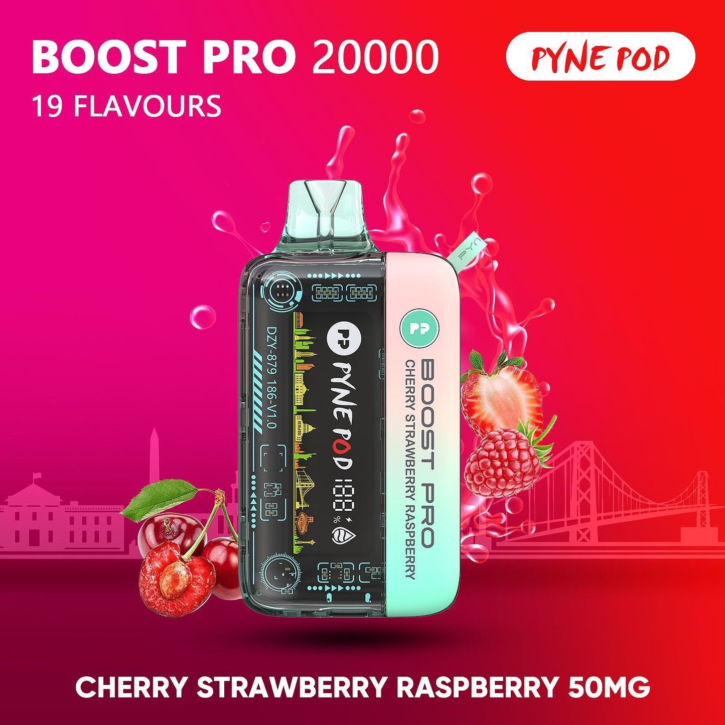 Pyne Pod - Boost Pro 20000 Disposable Pod - 50MG - We Vape