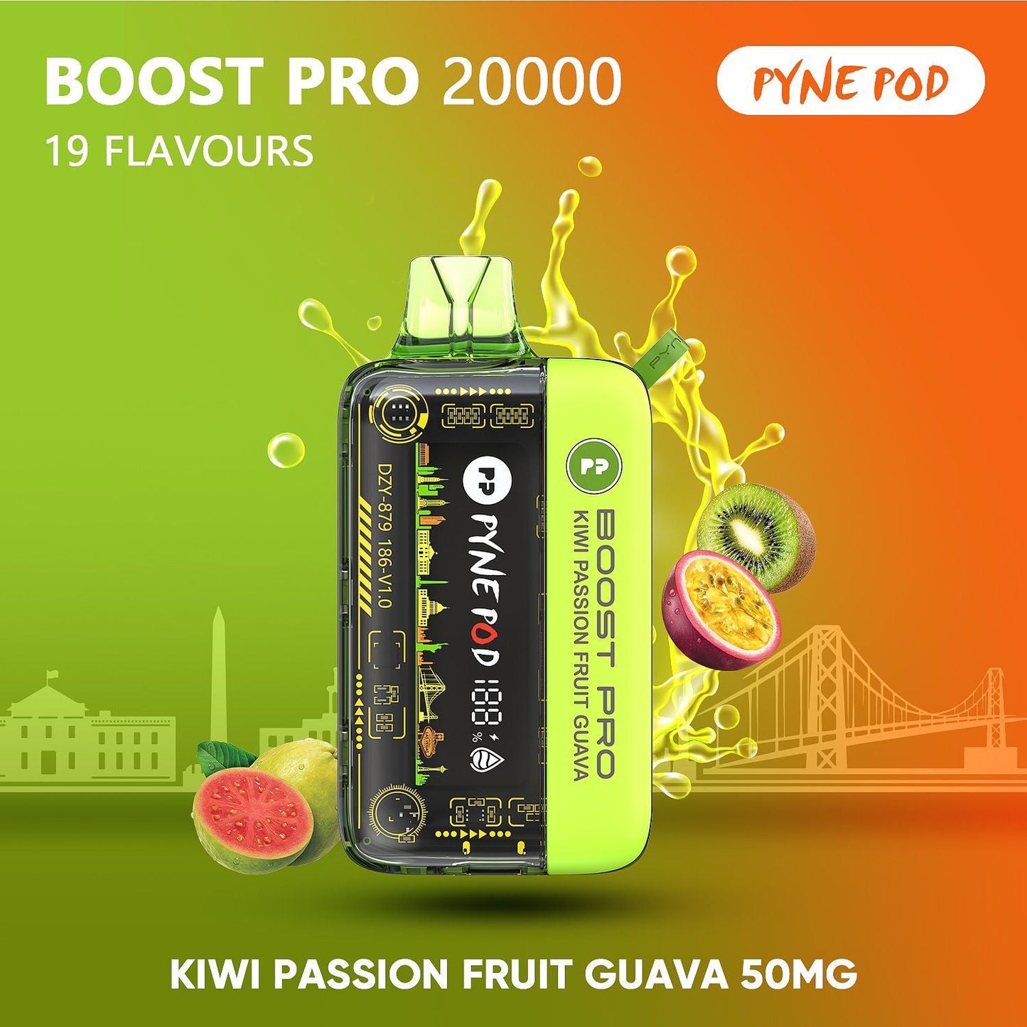 Pyne Pod - Boost Pro 20000 Disposable Pod - 50MG - We Vape