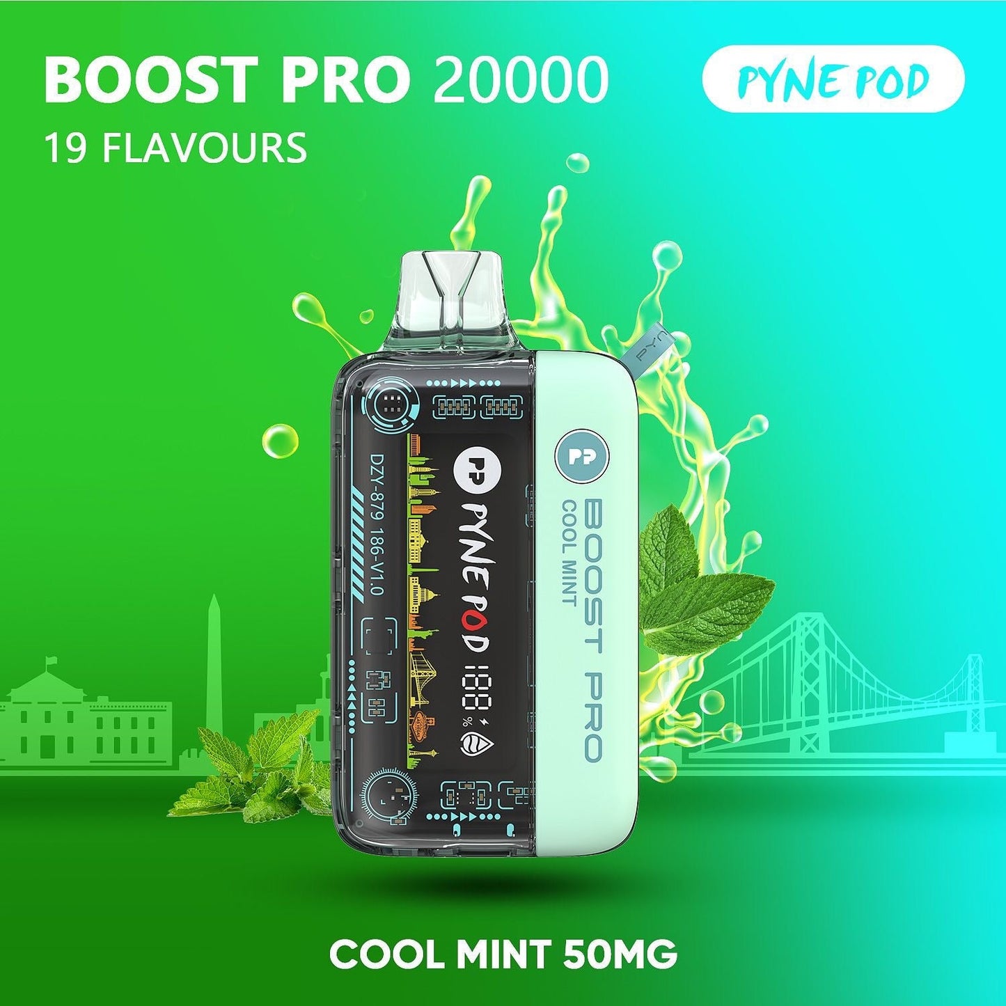Pyne Pod - Boost Pro 20000 Disposable Pod - 50MG - We Vape