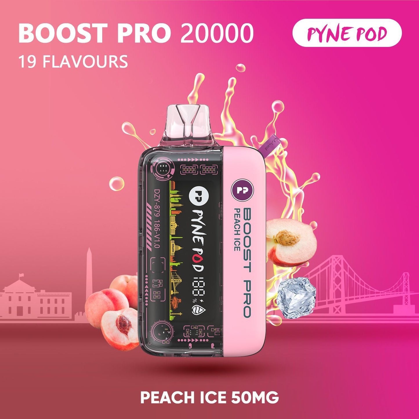 Pyne Pod - Boost Pro 20000 Disposable Pod - 50MG - We Vape