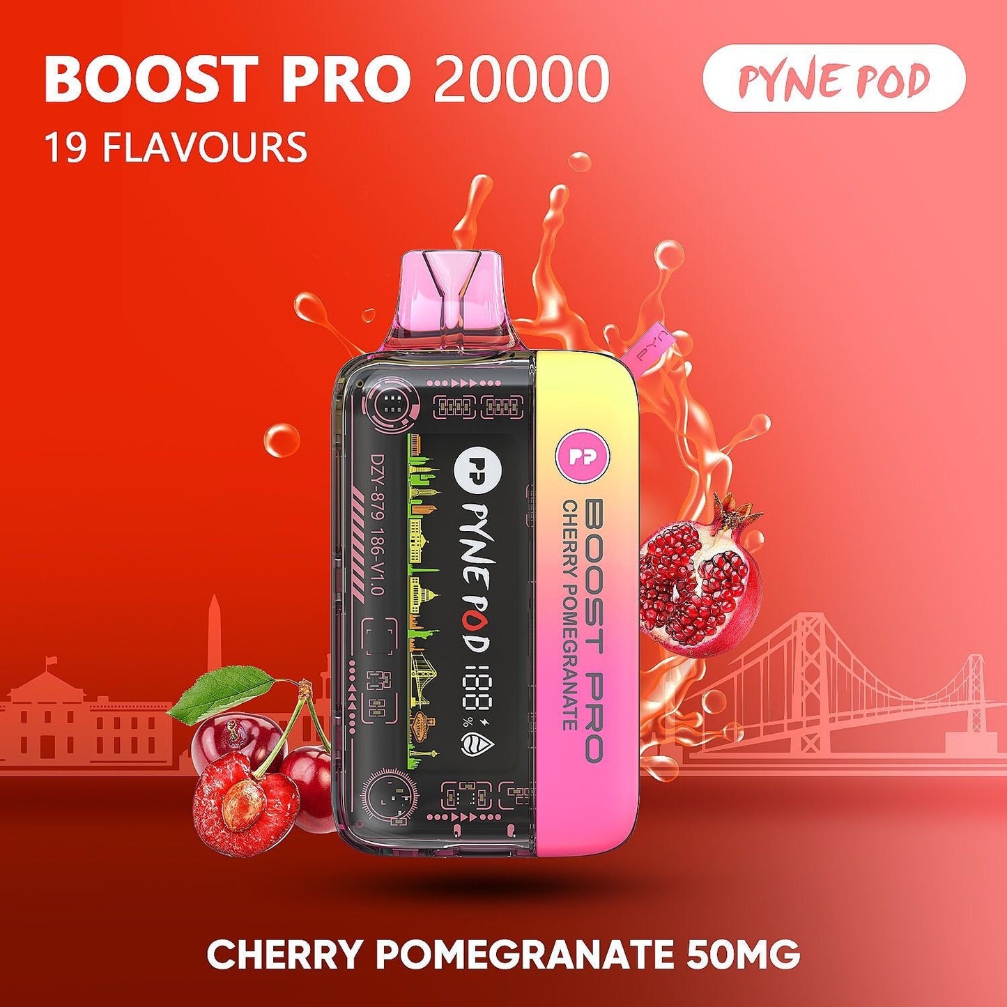 Pyne Pod - Boost Pro 20000 Disposable Pod - 50MG - We Vape