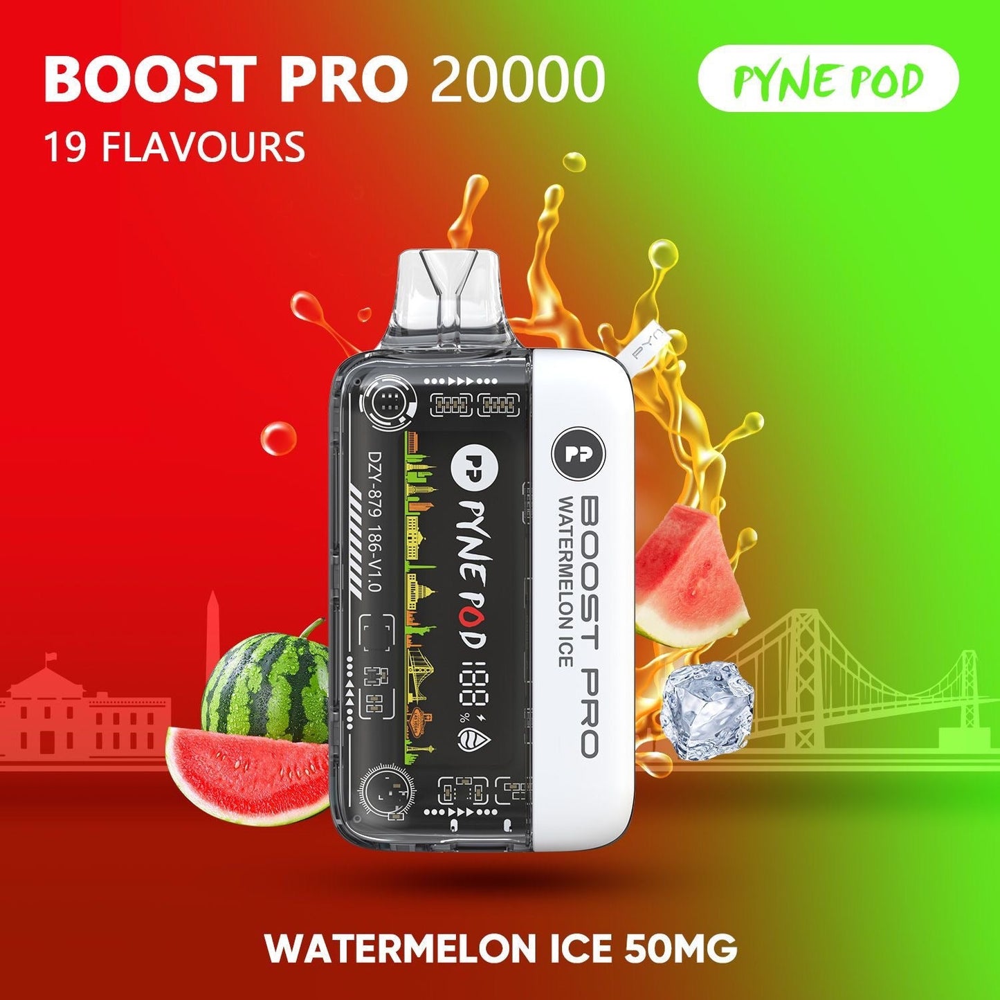 Pyne Pod - Boost Pro 20000 Disposable Pod - 50MG - We Vape