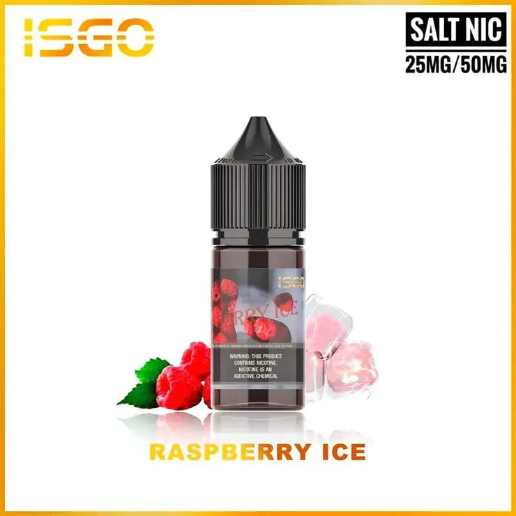Raspberry Ice by ISGO (Saltnic) - We Vape