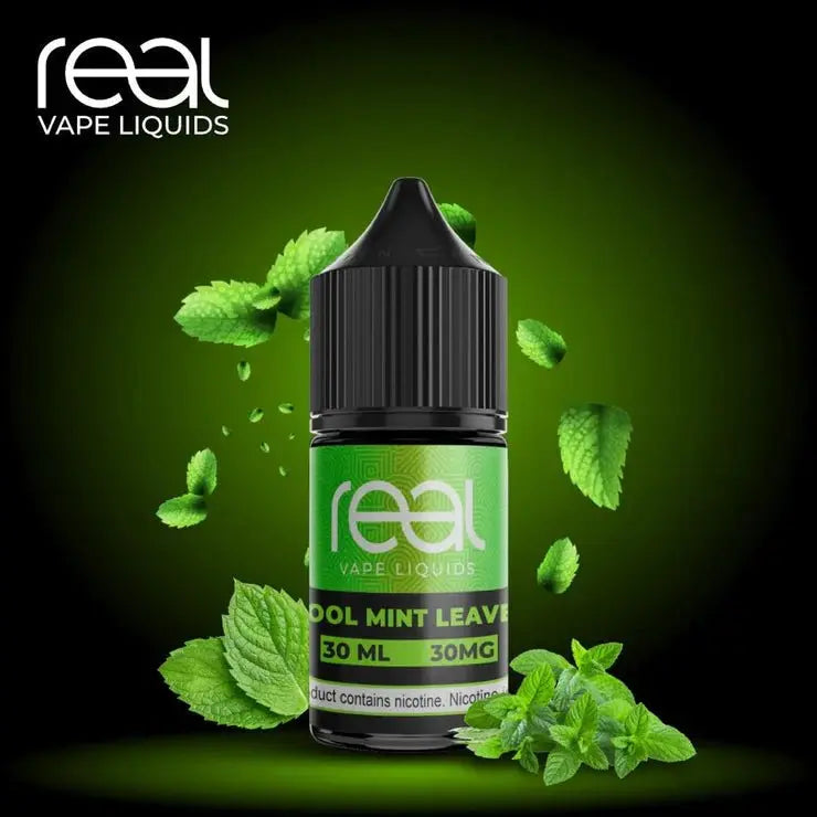 Real Vape Cool Mint Leaves 30ml (Saltnic) - We Vape