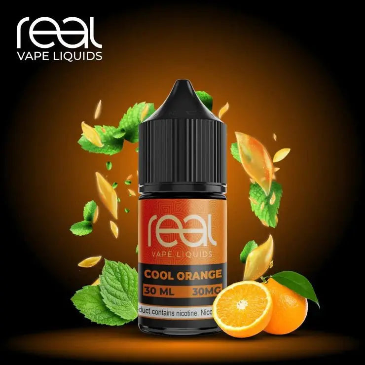 Real Vape Cool Orange 30ml (Saltnic) - We Vape