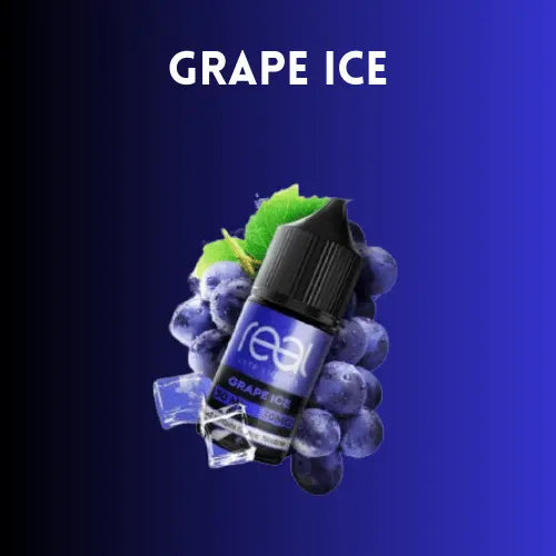 REAL VAPE Grape Ice 30ml (Saltnic) - We Vape
