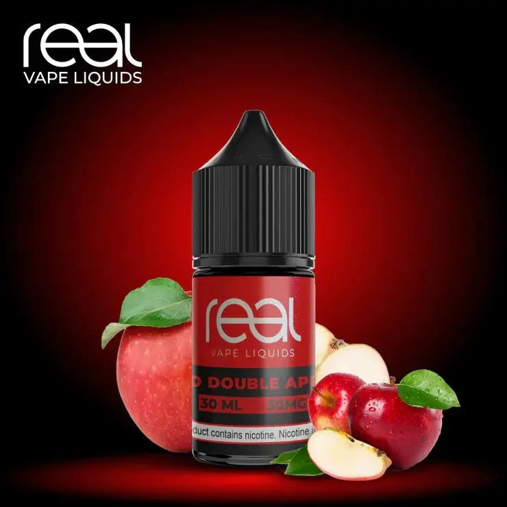 Real Vape Iced Double Apple 30ml (Saltnic) - We Vape