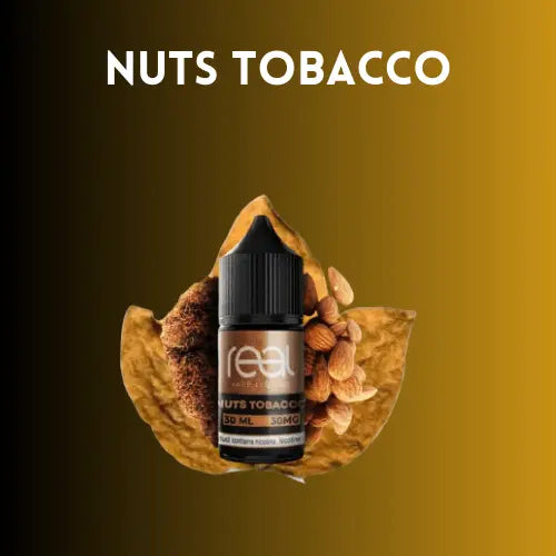 REAL VAPE Nuts Tobacco 30ml (Saltnic) - We Vape