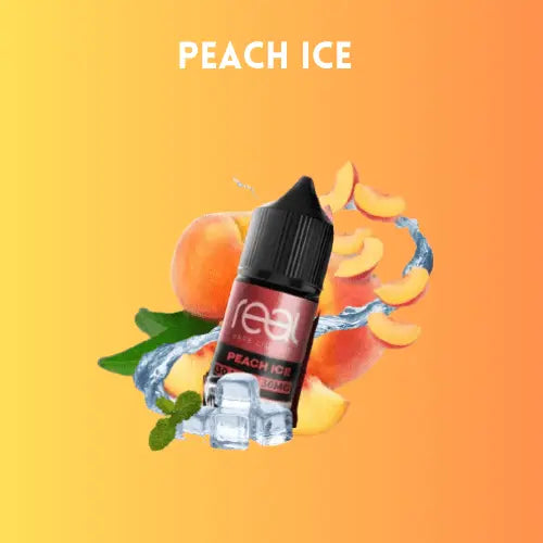 REAL VAPE Peach Ice 30ml (Saltnic) - We Vape