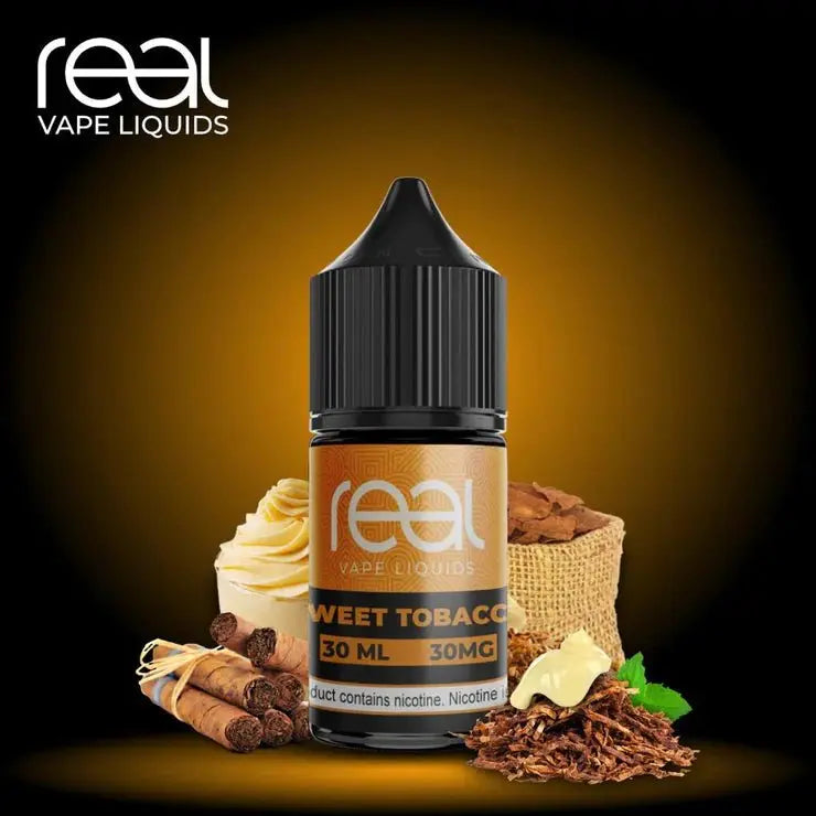 REAL VAPE Sweet Tobacco 30ml (Saltnic) - We Vape