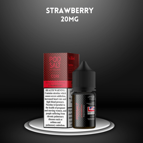 Strawberry by PODSALT (Saltnic) - We Vape