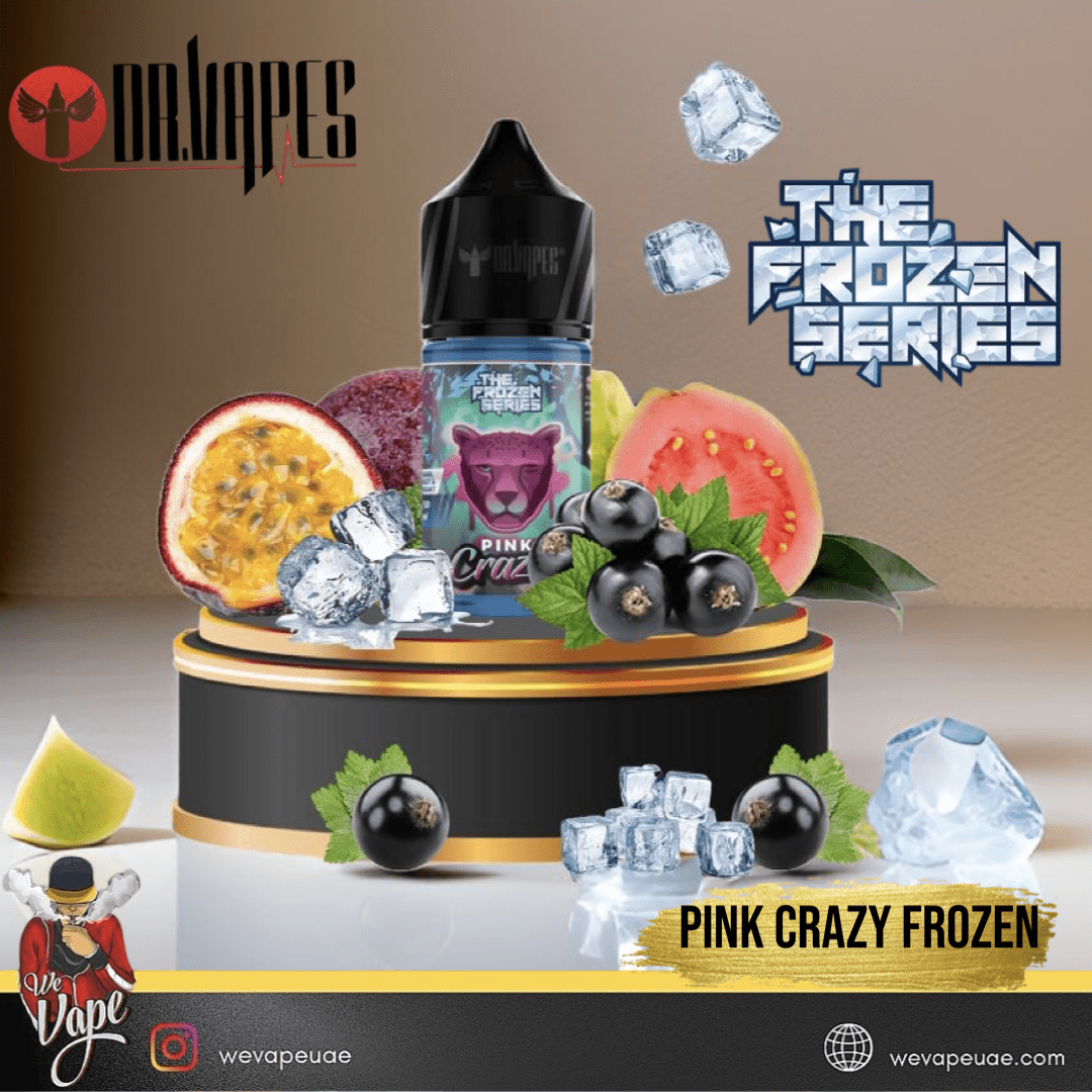 The Frozen Series - Pink Crazy Frozen - By Dr Vapes (Salt Nic 30mg) - We Vape