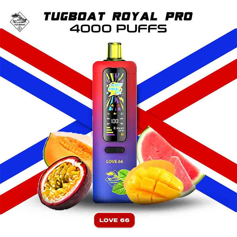 TUGBOAT - Royal Pro DTL - 40000 Disposable Vape Kit - We Vape