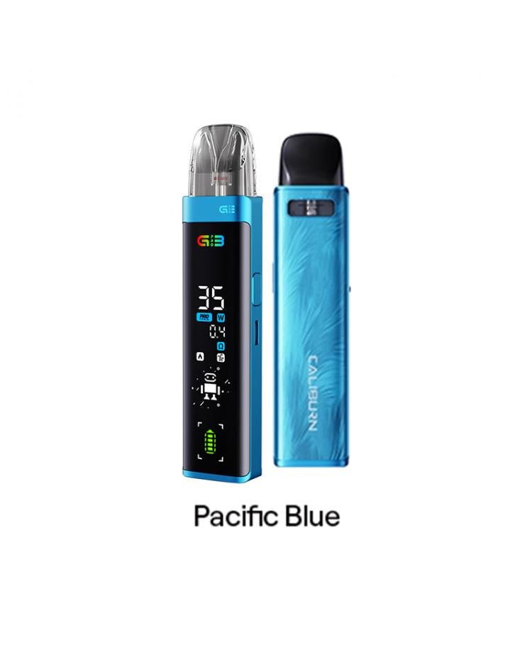 Uwell Caliburn G3 Pro Pod System Kit – OLED Display, Adjustable Wattage, 900mAh Battery - We Vape