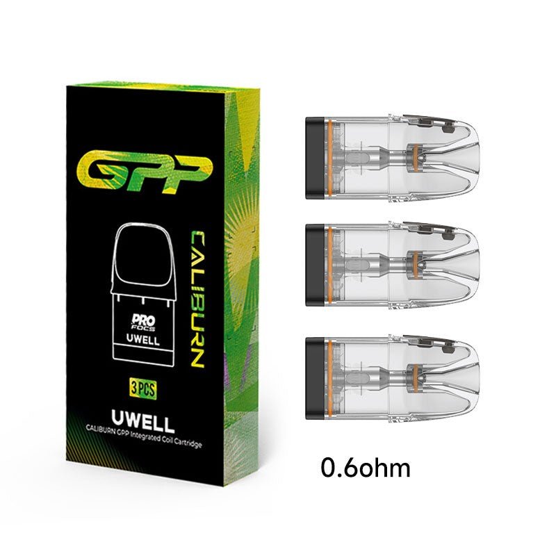 Uwell Caliburn GPP Replacement Pod Cartridge – 2ML Capacity | Leak - Resistant & Magnetic Fit Pods - We Vape