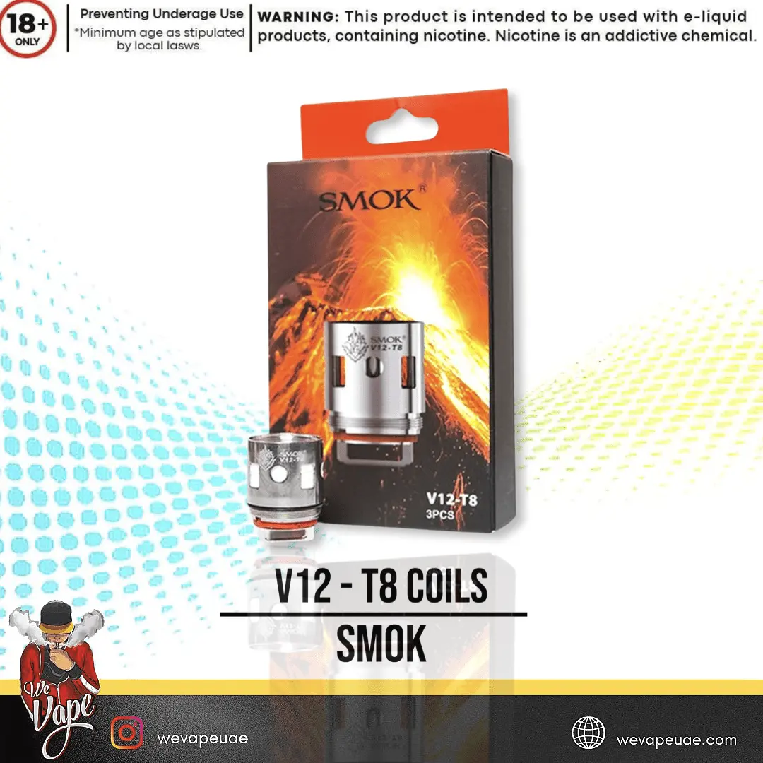 V12 - T8 Coils by SMOK ( ON SALE !!!) - We Vape