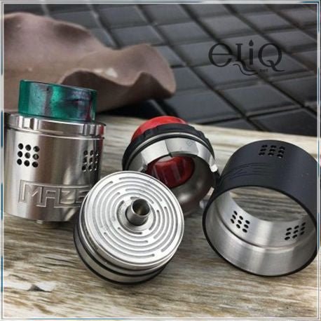 Vandy Vape Maze Sub - Ohm BF RDA – Innovative Coil - Free Squonk - Ready RDA for Flavor - Focused Vaping - We Vape
