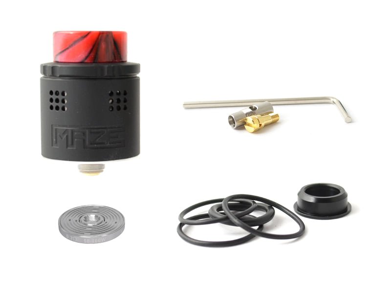 Vandy Vape Maze Sub - Ohm BF RDA – Innovative Coil - Free Squonk - Ready RDA for Flavor - Focused Vaping - We Vape