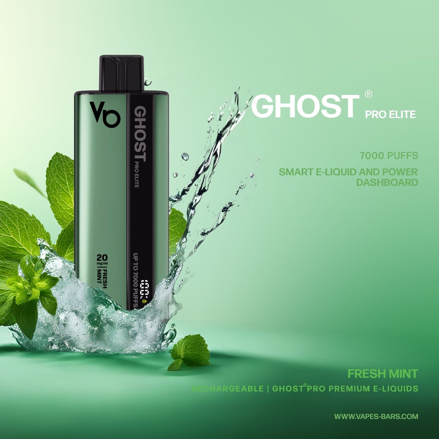 Vape Bars - Ghost Pro Elite 7000 Puffs Disposable - (20mg) - We Vape