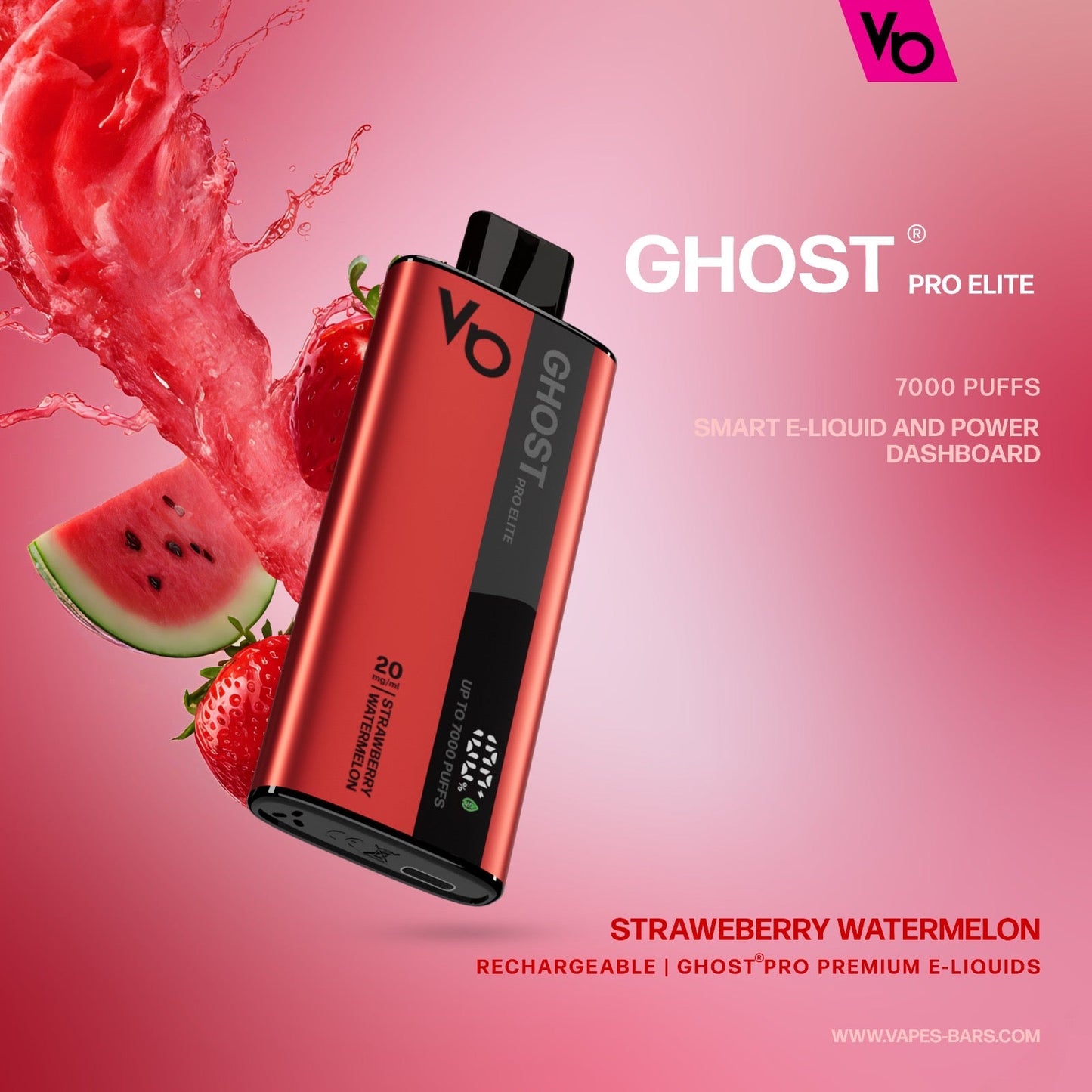 Vape Bars - Ghost Pro Elite 7000 Puffs Disposable - (20mg) - We Vape
