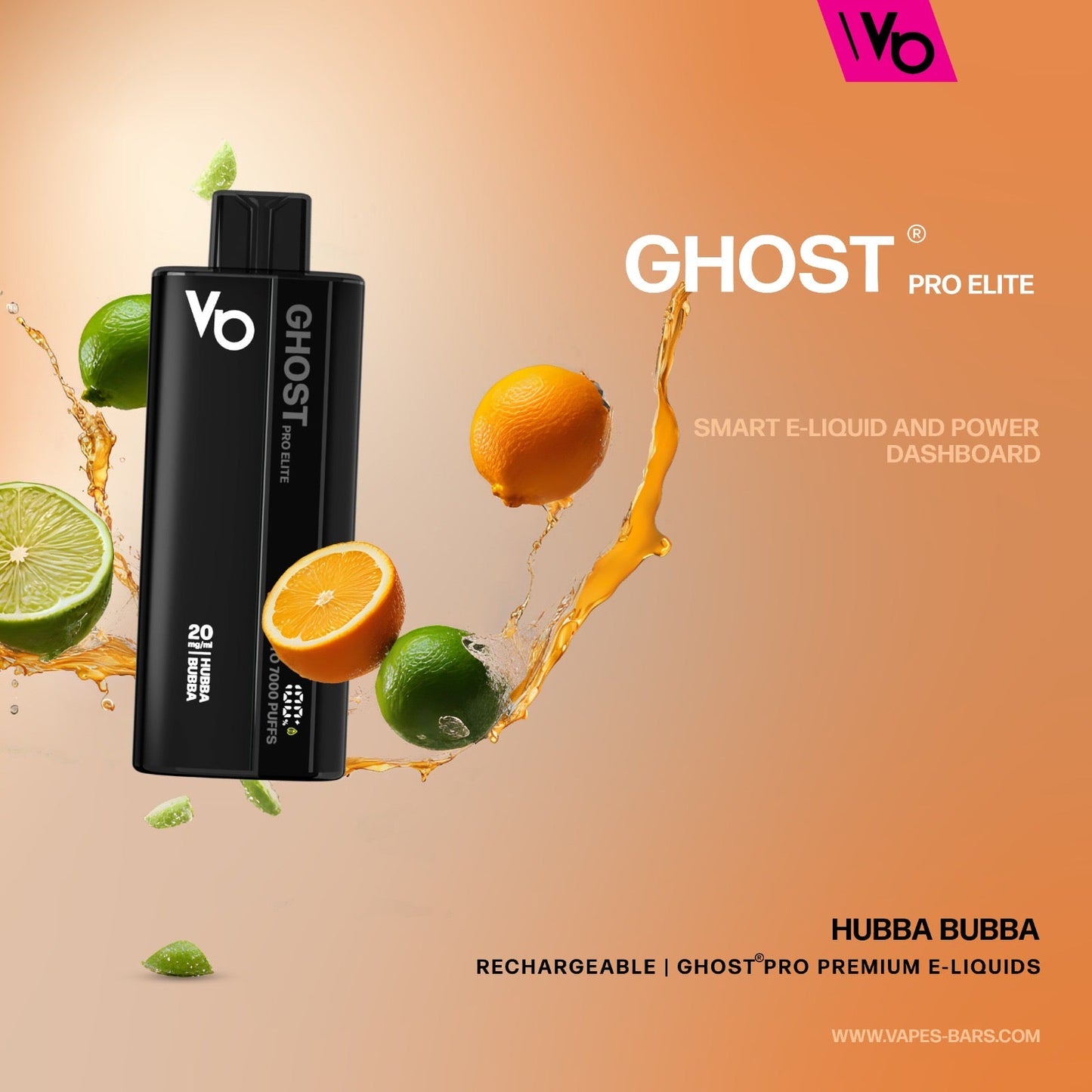 Vape Bars - Ghost Pro Elite 7000 Puffs Disposable - (20mg) - We Vape