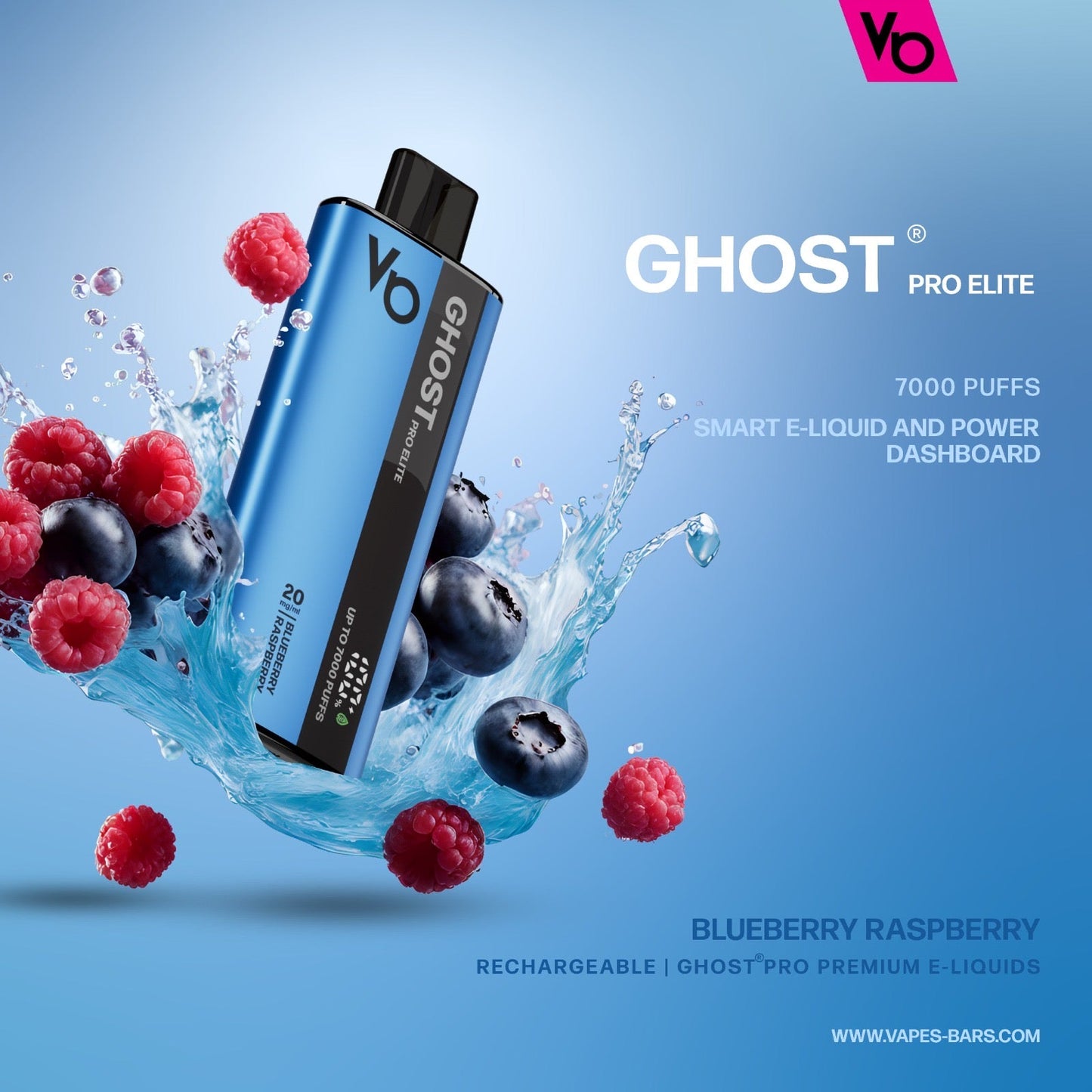 Vape Bars - Ghost Pro Elite 7000 Puffs Disposable - (20mg) - We Vape