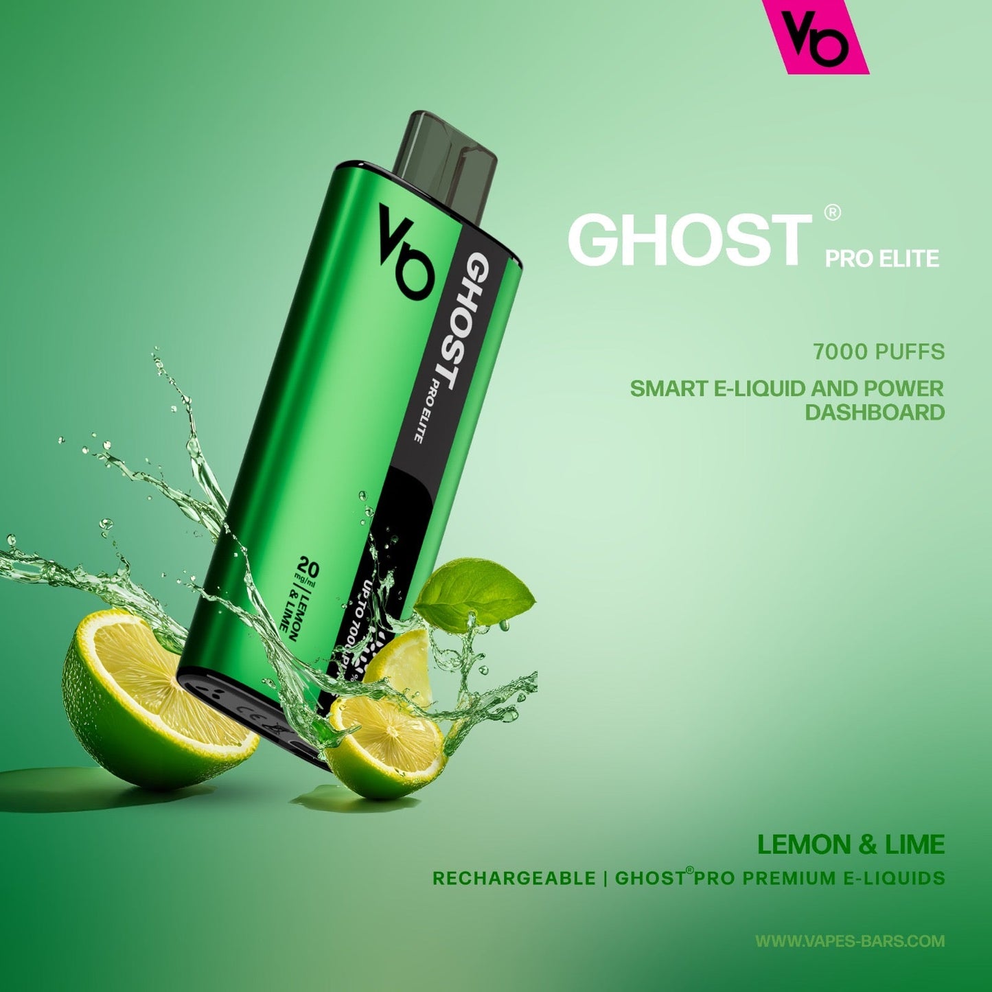 Vape Bars - Ghost Pro Elite 7000 Puffs Disposable - (20mg) - We Vape