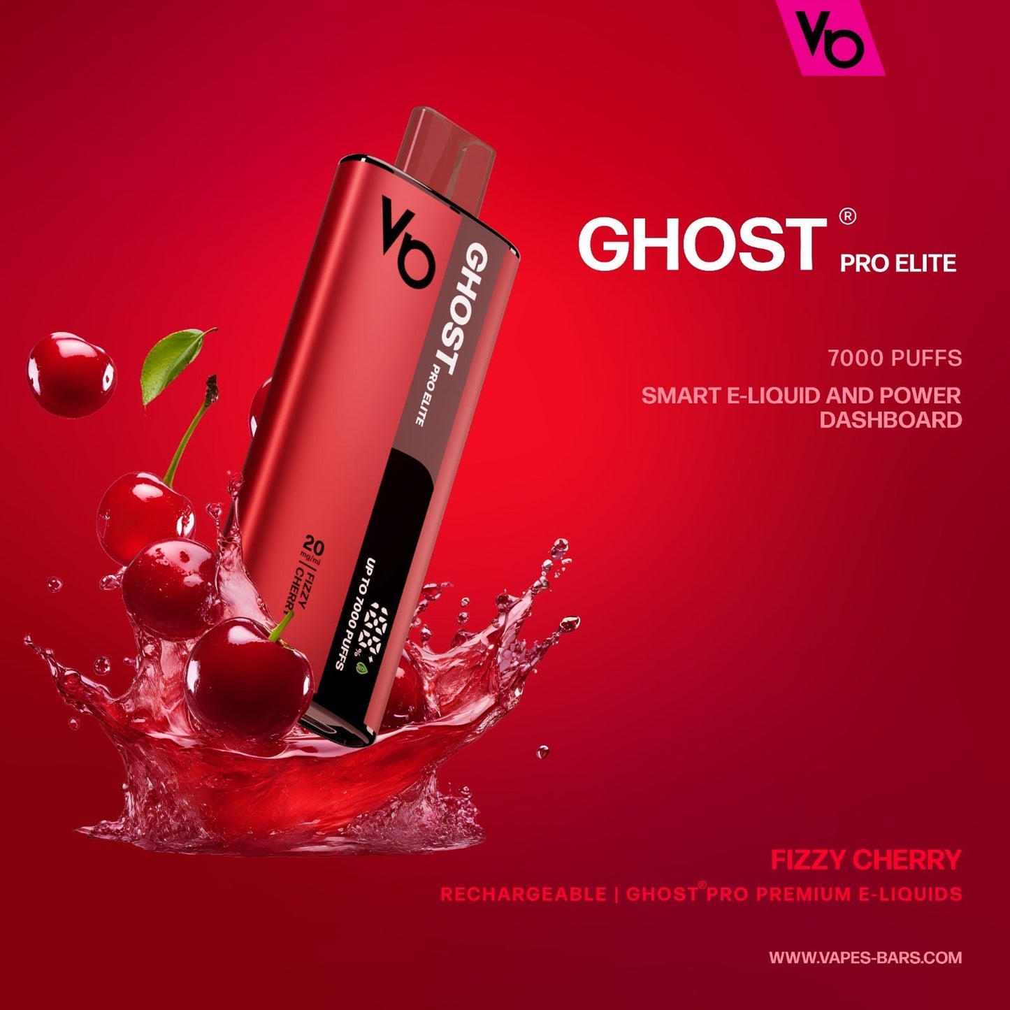 Vape Bars - Ghost Pro Elite 7000 Puffs Disposable - (20mg) - We Vape