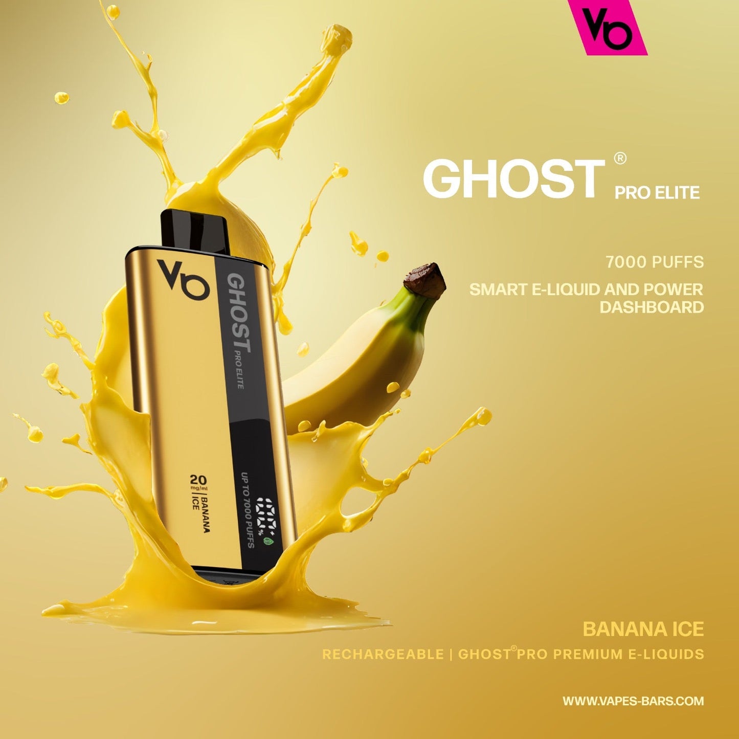 Vape Bars - Ghost Pro Elite 7000 Puffs Disposable - (20mg) - We Vape