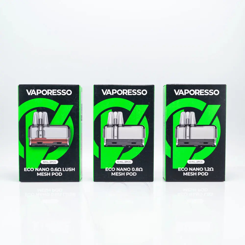 Vaporesso ECO NANO Replacement Pods – 6ml (2pcs) | Long - Lasting Flavor & Smooth MTL Vaping - We Vape