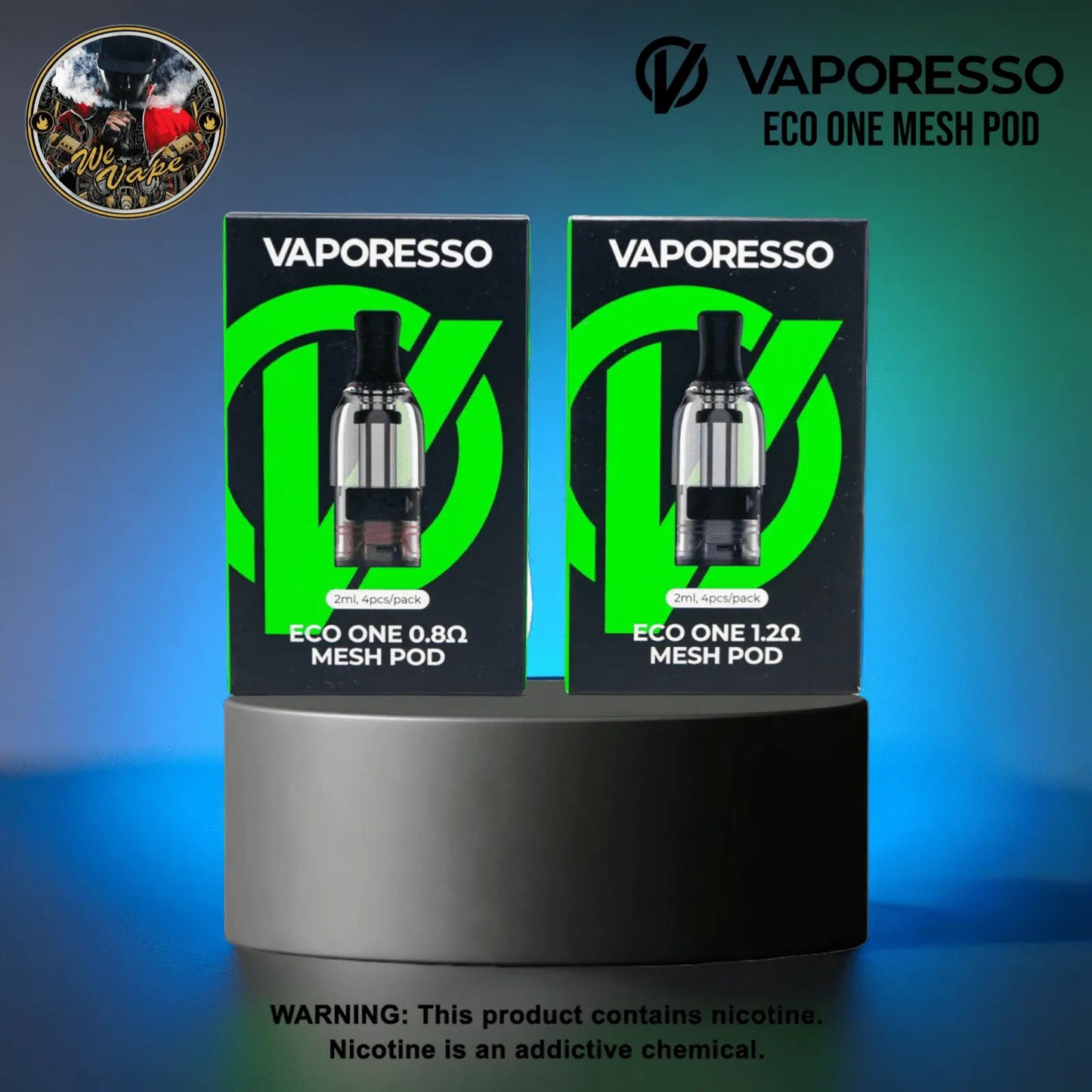 Vaporesso ECO ONE Mesh Pod (2 - Pack) | 2mL Refillable Pod Cartridge - We Vape