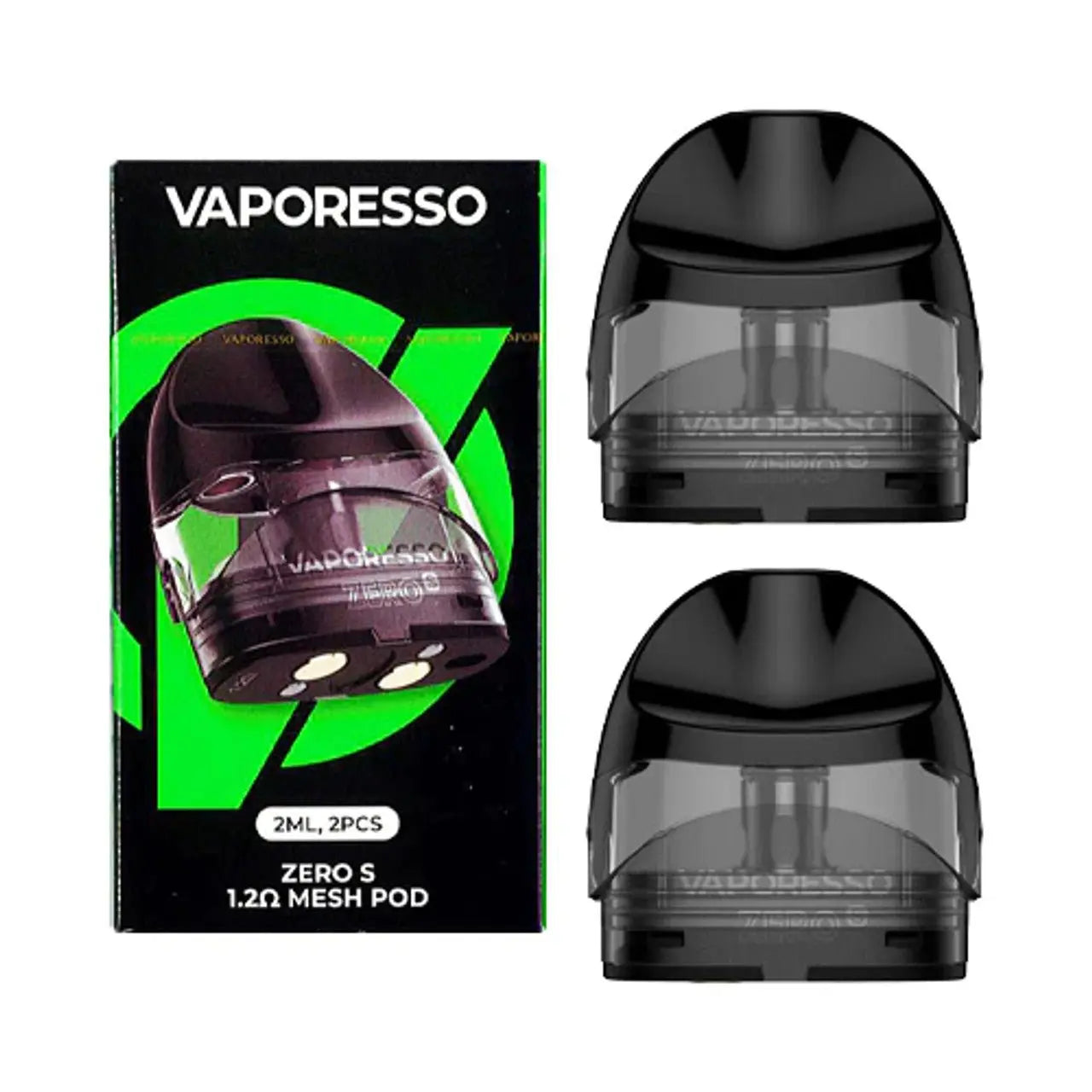 VAPORESSO Zero S Replacement Pod 2ml 2pcs - We Vape