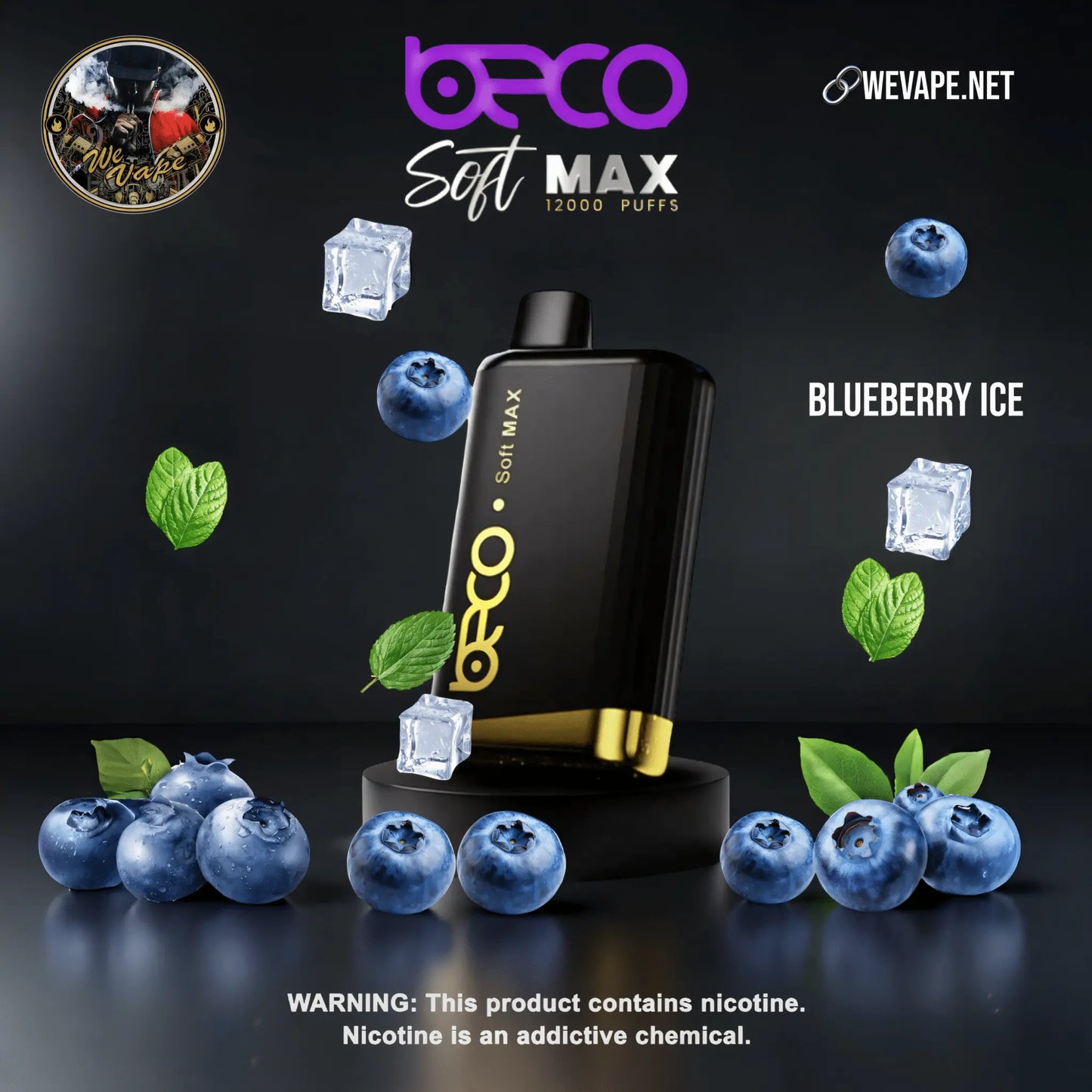 VAPTIO – Beco Soft MAX 12,000 Puffs Disposable Vape | Ultra - Long Lasting Smooth Draw - We Vape