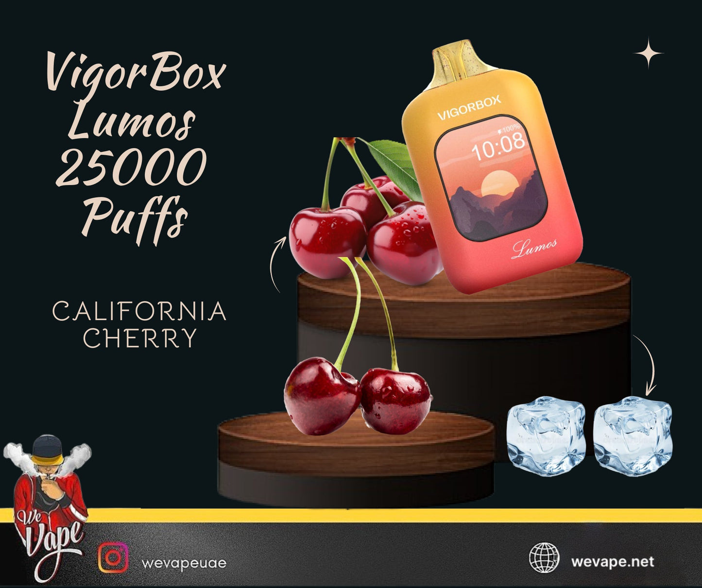 VigorBox Lumos 25000 Puffs - Disposable Pods - We Vape