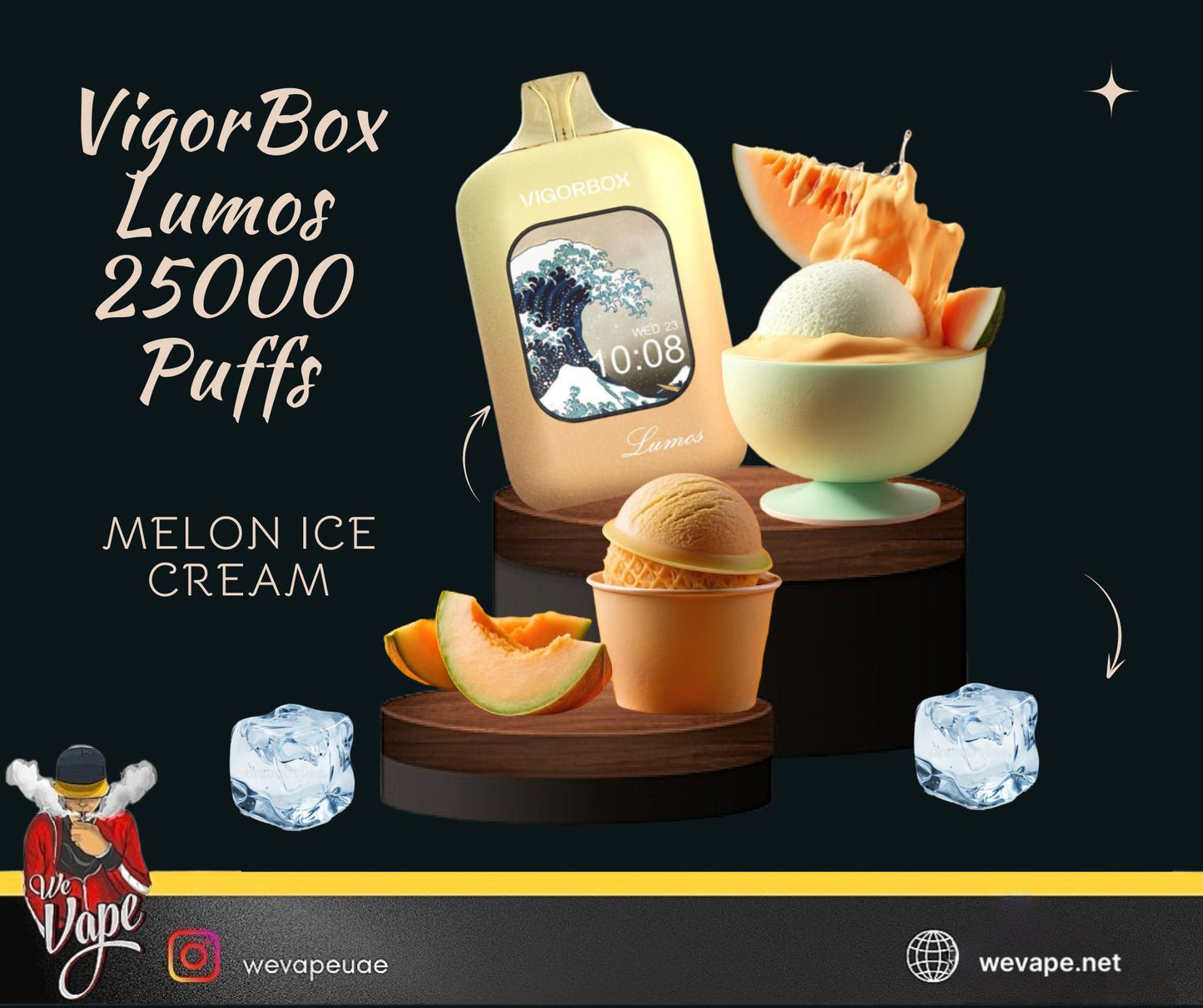 VigorBox Lumos 25000 Puffs - Disposable Pods - We Vape