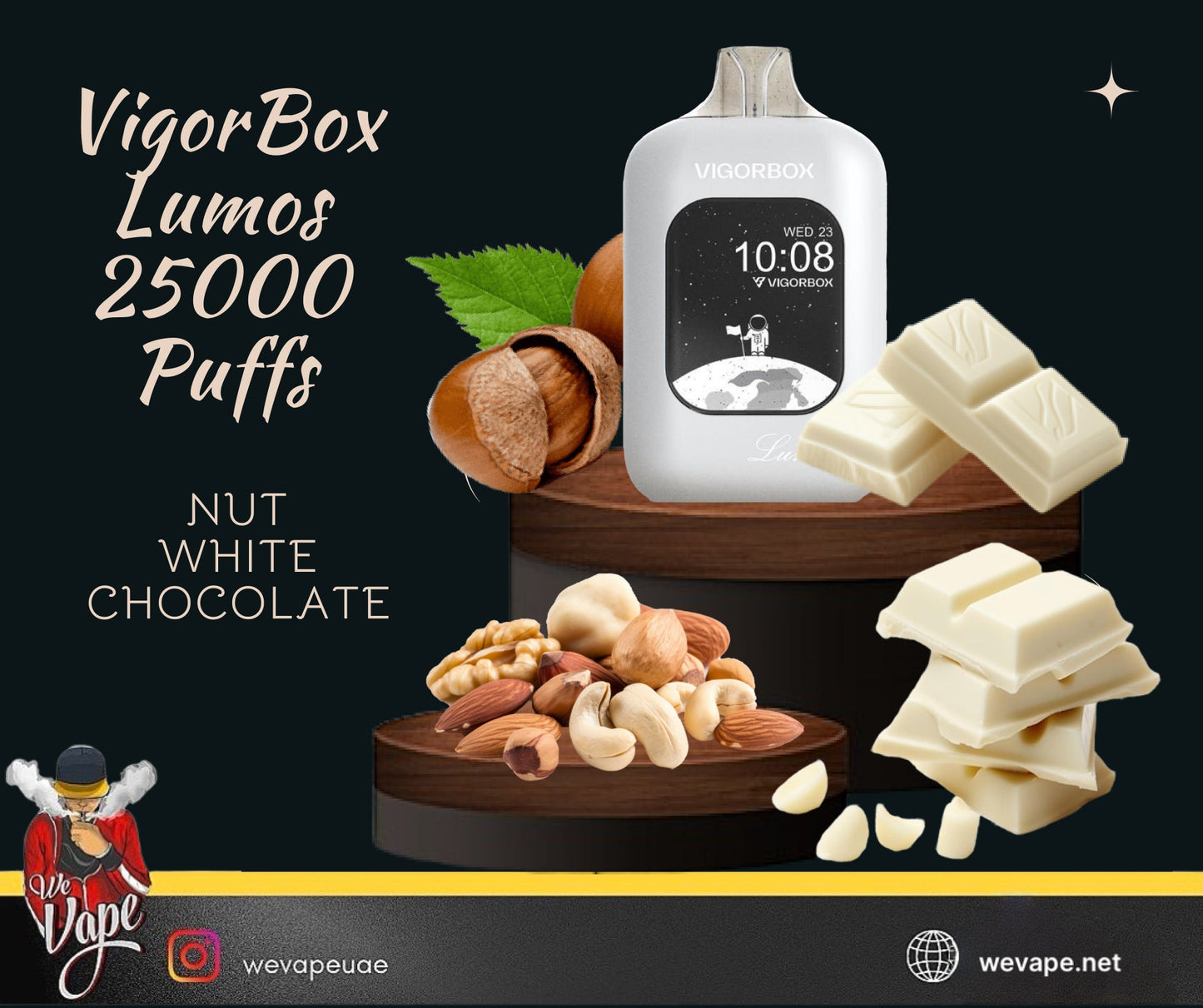 VigorBox Lumos 25000 Puffs - Disposable Pods - We Vape